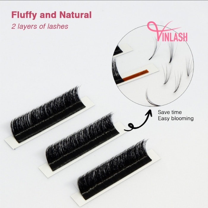 Easy fan lash extensions multi-color 16 lines VLF014-1
