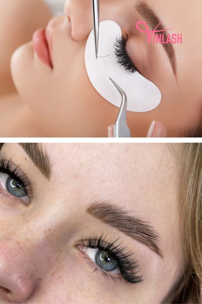 Wet look lash extensions are a contemporary and sophisticated style of extensions