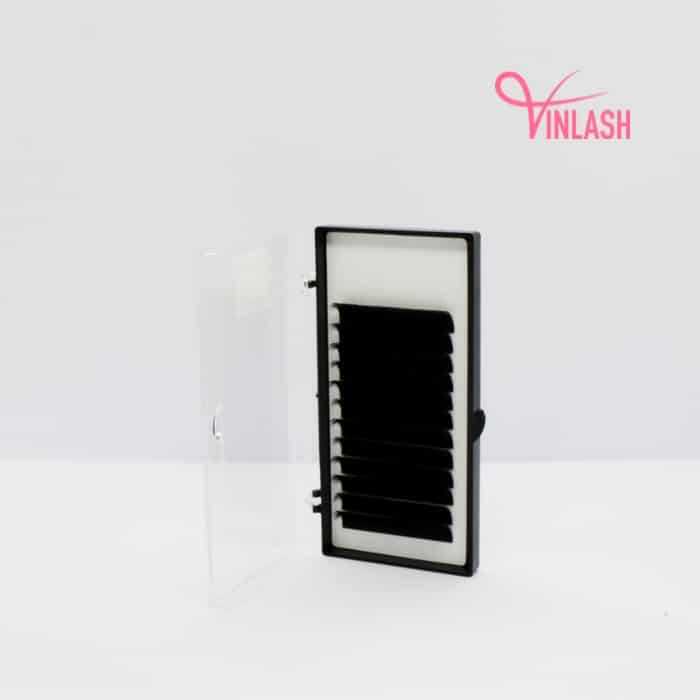 Easy fan lash extensions black 16 lines VLF008-2