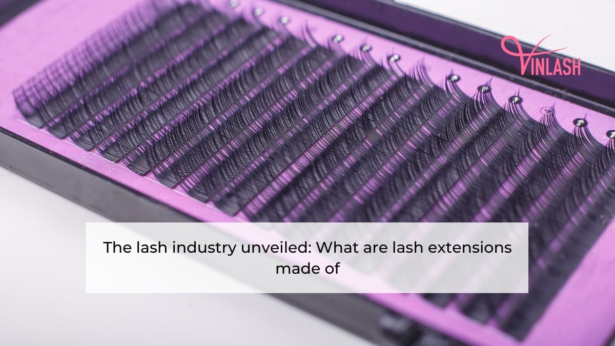 what-are-lash-extensions-made-of