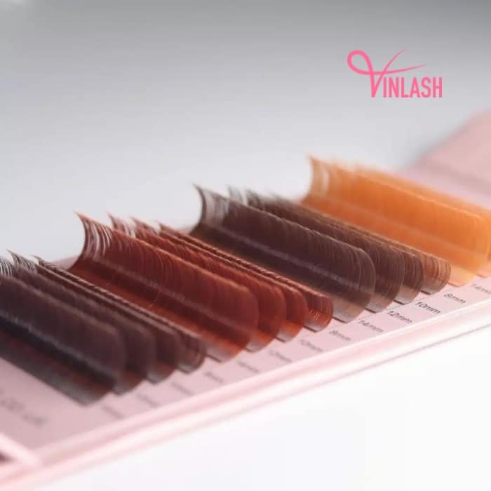 Camellia eyelash extensions multi-color 16 lines VLC013-3