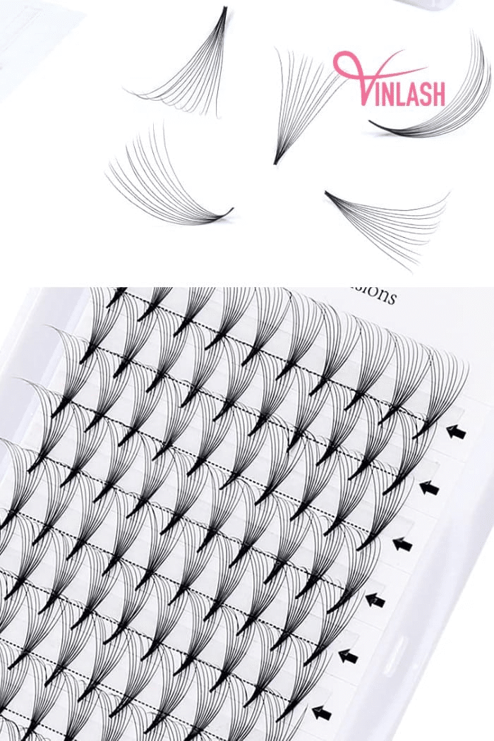 Choosing Vinlash for high-quality premade vs handmade fans lashes