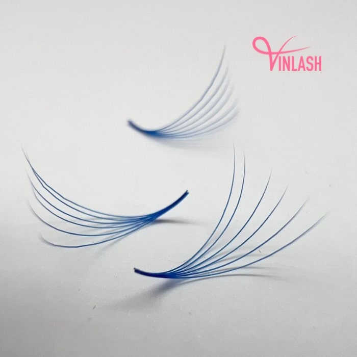 Pre-made fans 3D to 20D single-color fans on strips VLV007-6