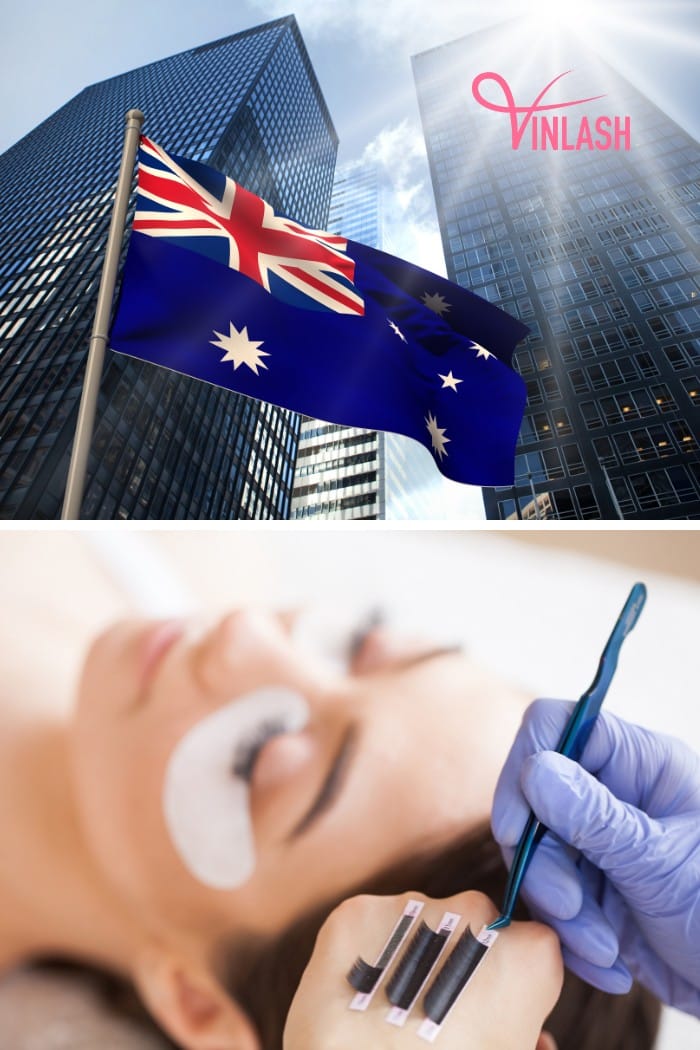 The eyelash extension market in Australia exhibits a fragmented landscape