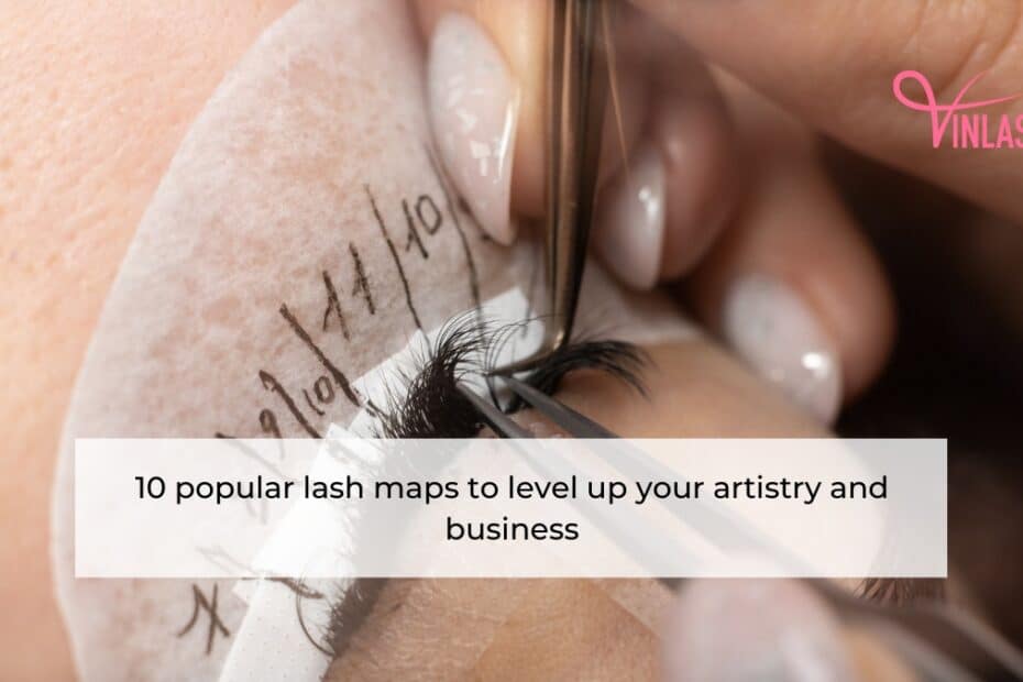 10 popular lash maps to level up your artistry and business