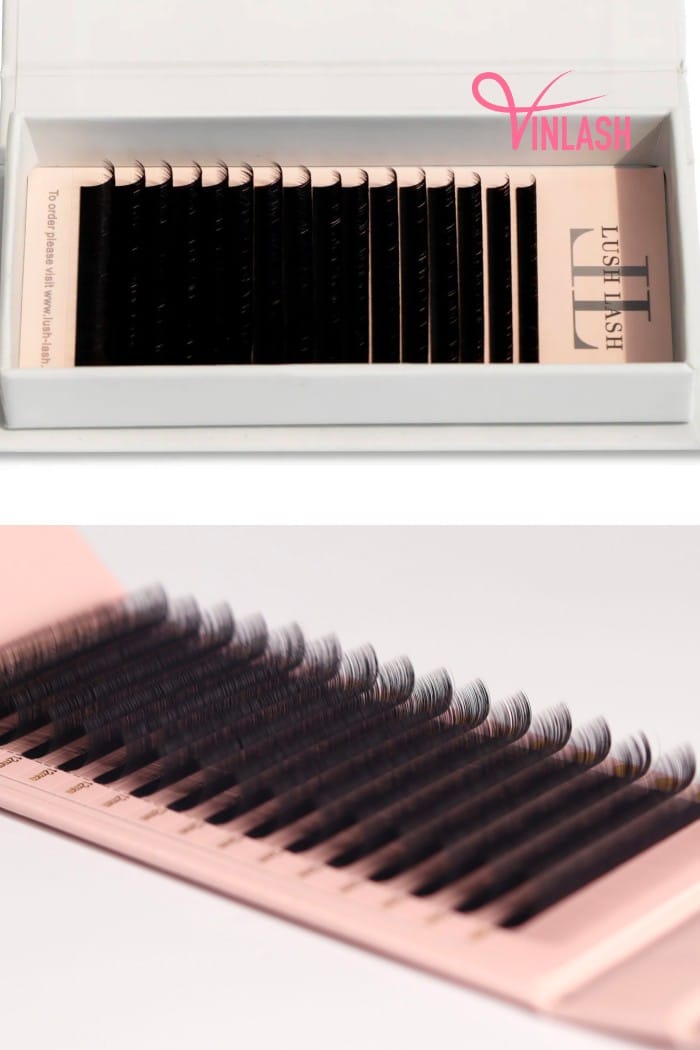 Lush Lashes also provides glue, tools, and accessories