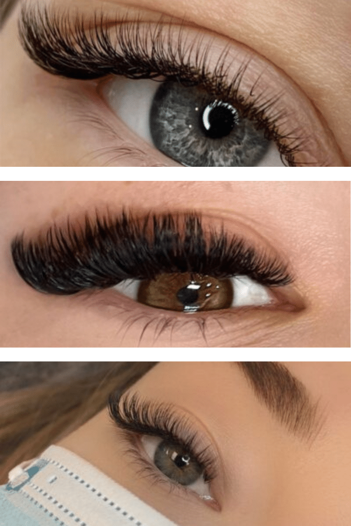 Techniques to create extreme cat eye lashes