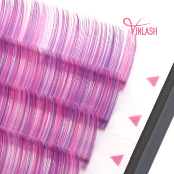 Camellia eyelash extensions multi-color 16 lines VLC013-1
