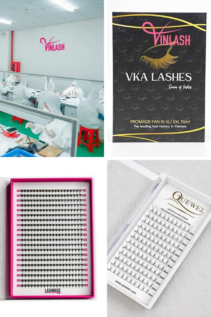Reliable lash suppliers to trust for heat bonded premade fans