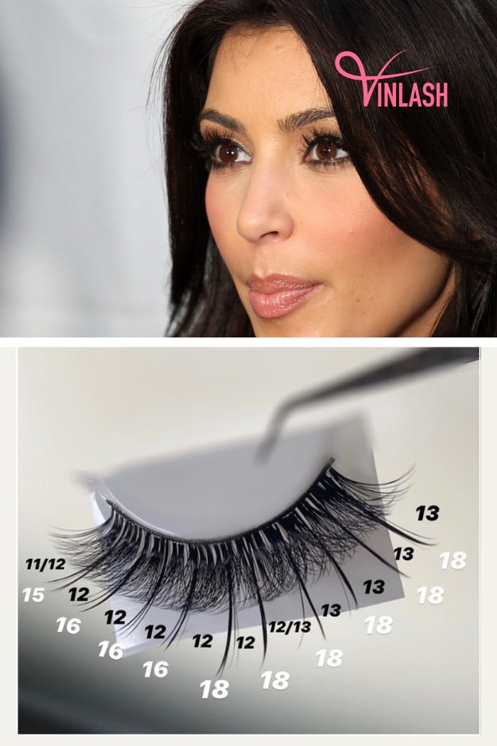 Lash mapping for the Kim Kardashian lash extensions