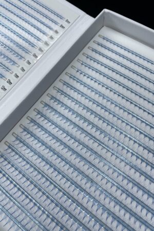 Super-narrow pre-made fans 3D to 20D single-color box L 20 lines VLV025