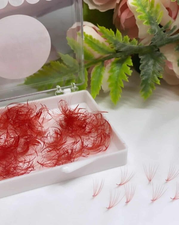 Super-narrow pre-made fans 3D to 20D single-color loose 500 fans VLV028