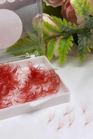 Super-narrow pre-made fans 3D to 20D single-color loose 500 fans VLV028