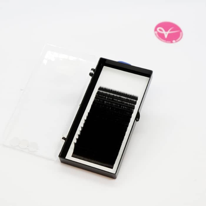 Easy fan lash extensions black 16 lines VLF008-1