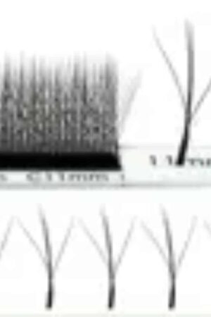 W eyelash extensions black 16 lines VLV062