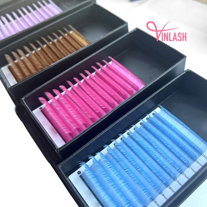 Easy fan lash extensions single-color 16 lines VLF010-5