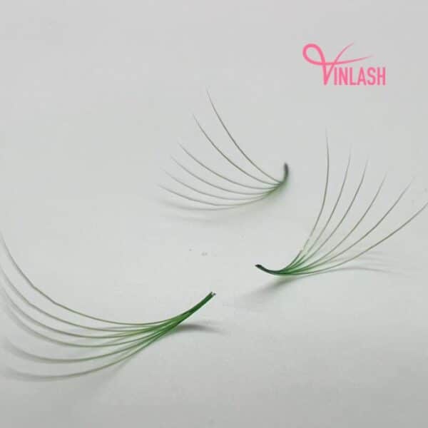 Pre-made fans 3D to 20D single-color fans on strips VLV007-4