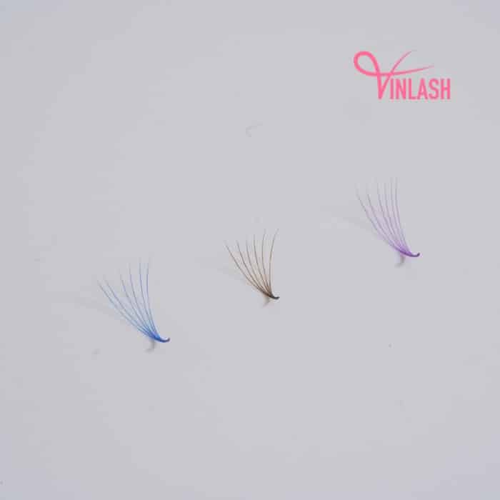 Flat pre-made fans mixed-color 16 lines VLT052-4