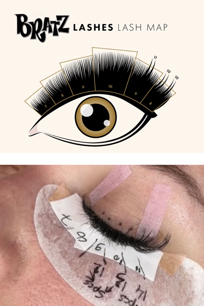 How to create eye-catching Bratz lash sets