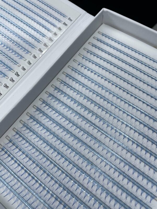Super-narrow pre-made fans 3D to 20D single-color box L 20 lines VLV025