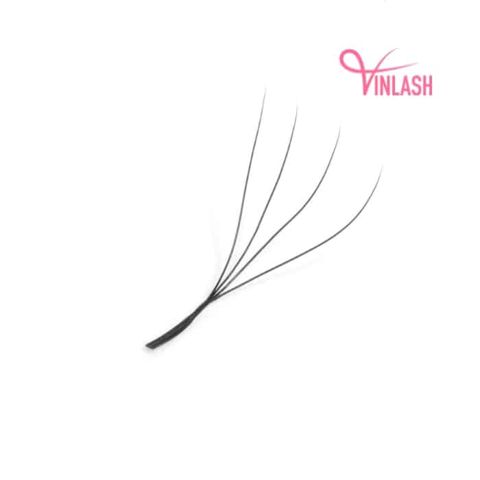 4D W clover eyelash extensions black 16 lines VLV064-8