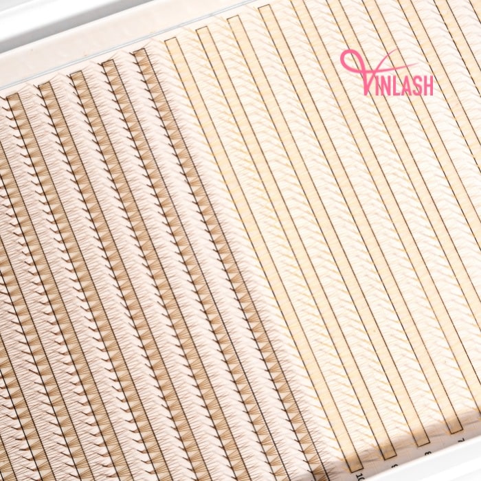 Pre-made fans 3D to 20D mixed-color box L 20 lines VLV009-5