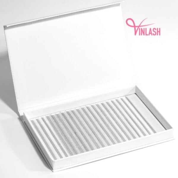 Special spike camellia pre-made fans single-color fans on strips VLV057-5
