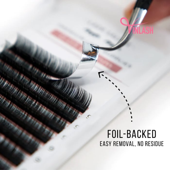 Classic eyelash extensions black 16 lines VLC001-1