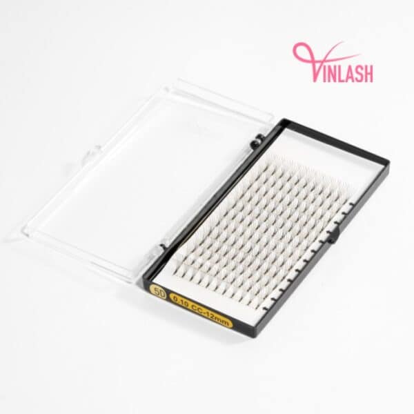 Short-stem pre-made fans single-color 16 lines VLT048-4