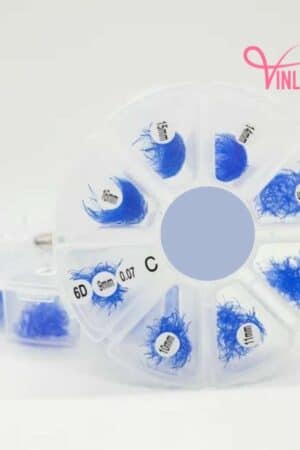 Camellia pre-made fans single-color mix 8 compartments VLV046-4