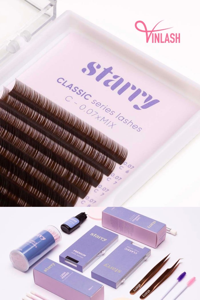 Starry Lashes offers a diverse range of products