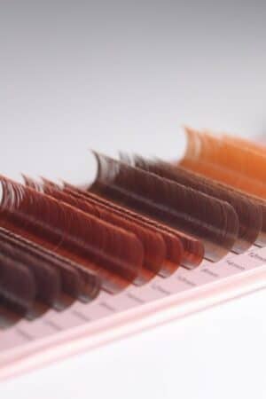 Camellia eyelash extensions mixed-color 16 lines VLC011