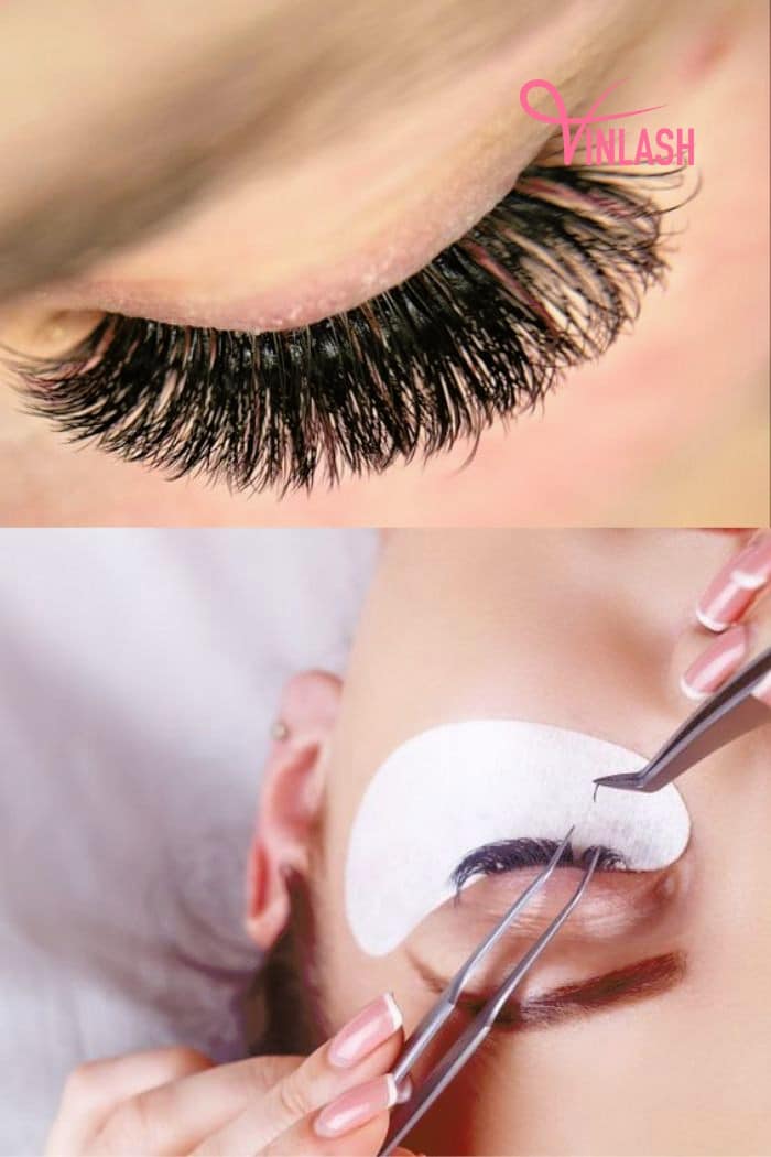 Aftercare routine for Russian volume extensions