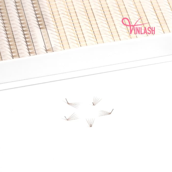 Pre-made fans 3D to 20D mixed-color box L 20 lines VLV009-6