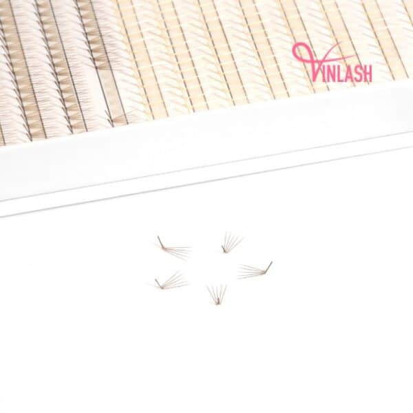 Pre-made fans 3D to 20D mixed-color box L 20 lines VLV009-6